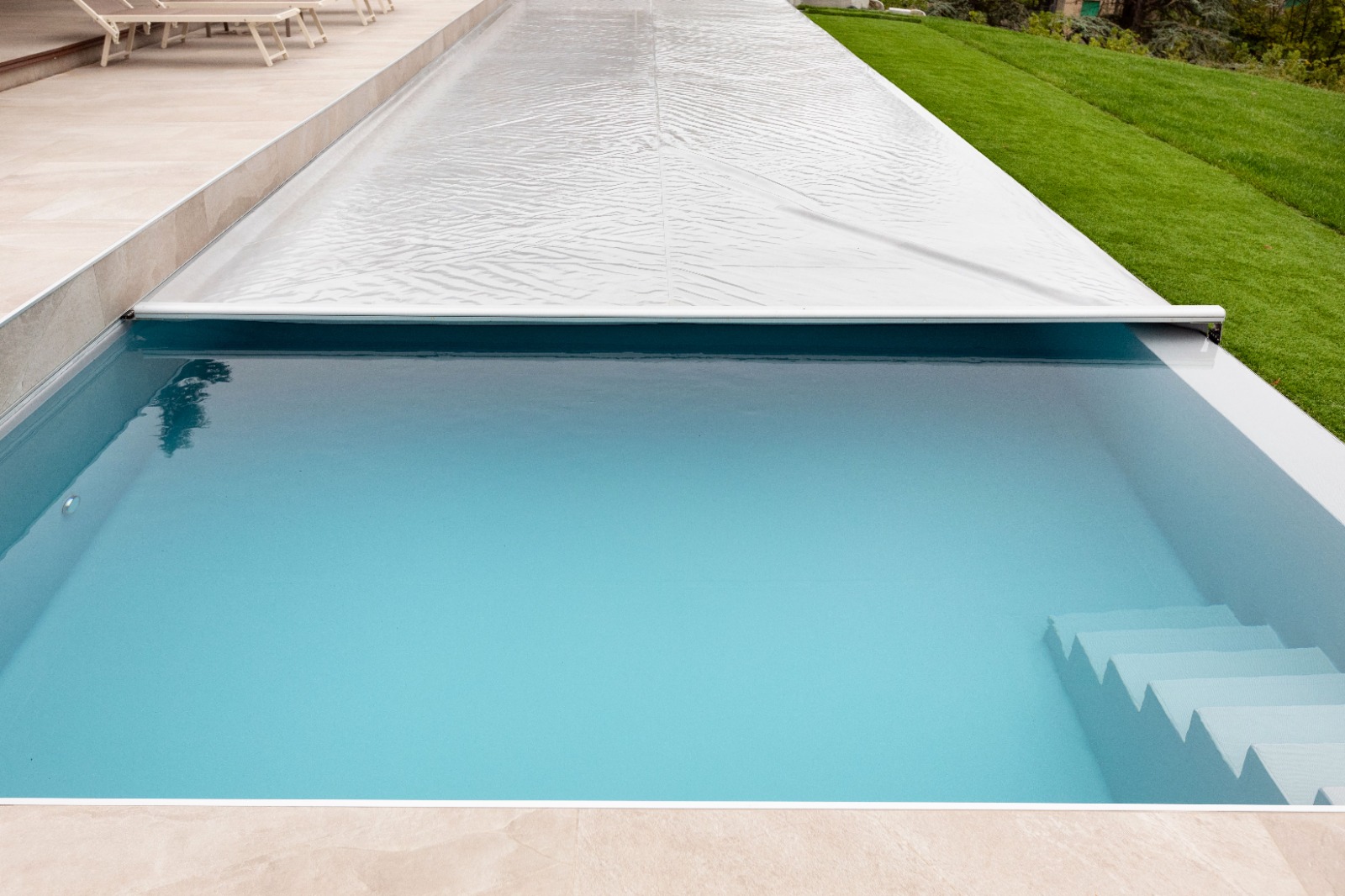 Copertura Sicurezza per piscina infitniy